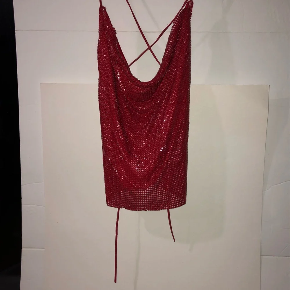 COPY - NWOT Vintage Lightweight Chain-linked Dancers Top - Picture 3 of 8